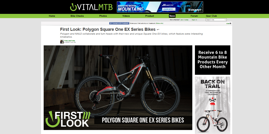 polygon xquarone ex series bike (vital mtb) 1