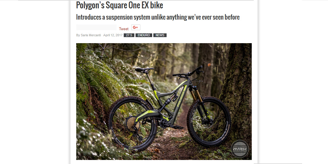 polygon's xquarone ex bike: introduces a suspension system unlike anything we've ever seen before (mtbr) 1