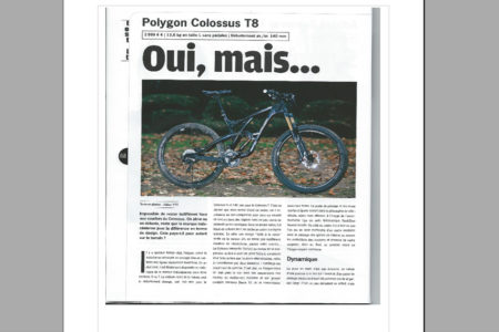 review of polygon collosus t8 ride it magazine (france) 11