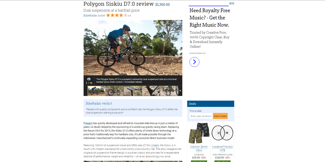 polygon siskiu d7 review (bike radar) 1