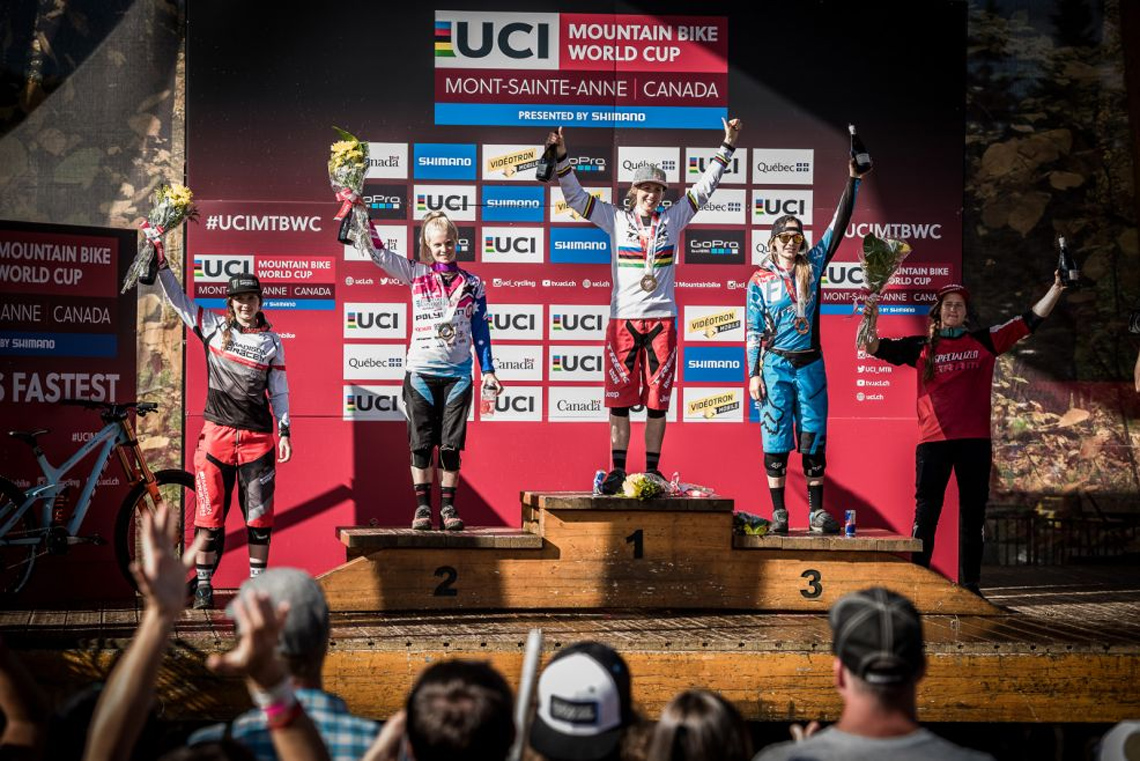 polygon ur team di uci mountain bike world cup, mont sainte anne 1