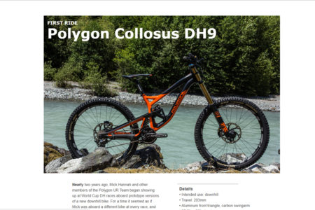 first ride: polygon collosus dh9 (pinkbike) 11