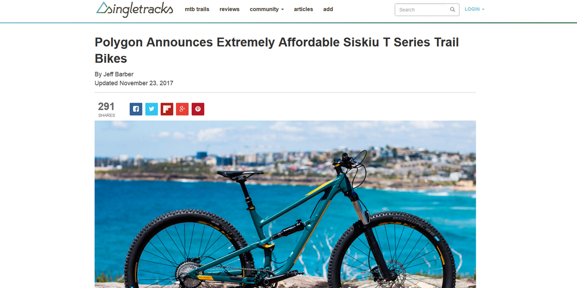 singletracks: polygon announces extremely affordable siskiu t series trail bikes by jeff barber 1