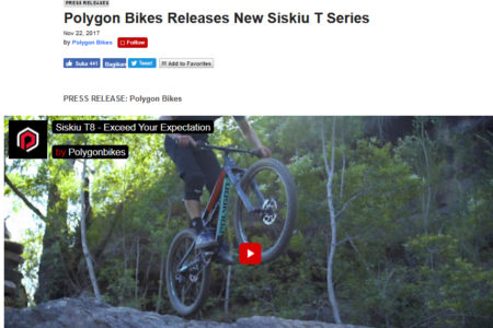 pinkbike: polygon bikes releases new siskiu t series 1