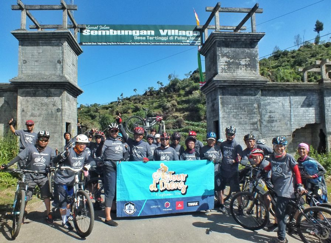 keseruan event tour de dieng polygon xtrada riders 1