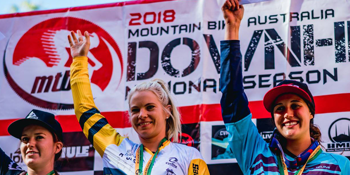 10th time tracey won 2018 australian national downhill champ 5