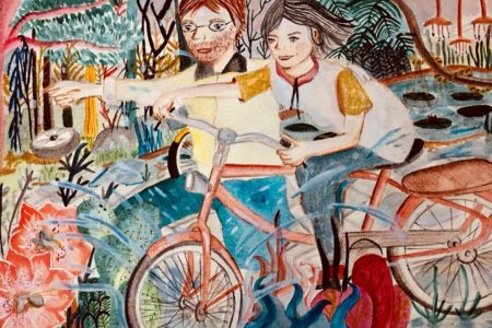 es krim dan pengalaman naik sepeda pertamaku 1