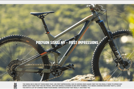 flow mountain bike: polygon siskiu n9 – first impressions 5
