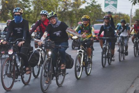 merayakan hari bersepeda nasional #indonesibersepeda 3