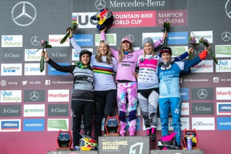 podium untuk polygon ur team di maribor world cup! 5