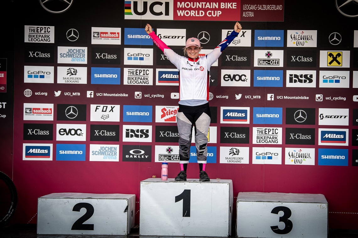 polygon ur: tracey hannah wins leogang world cup 1