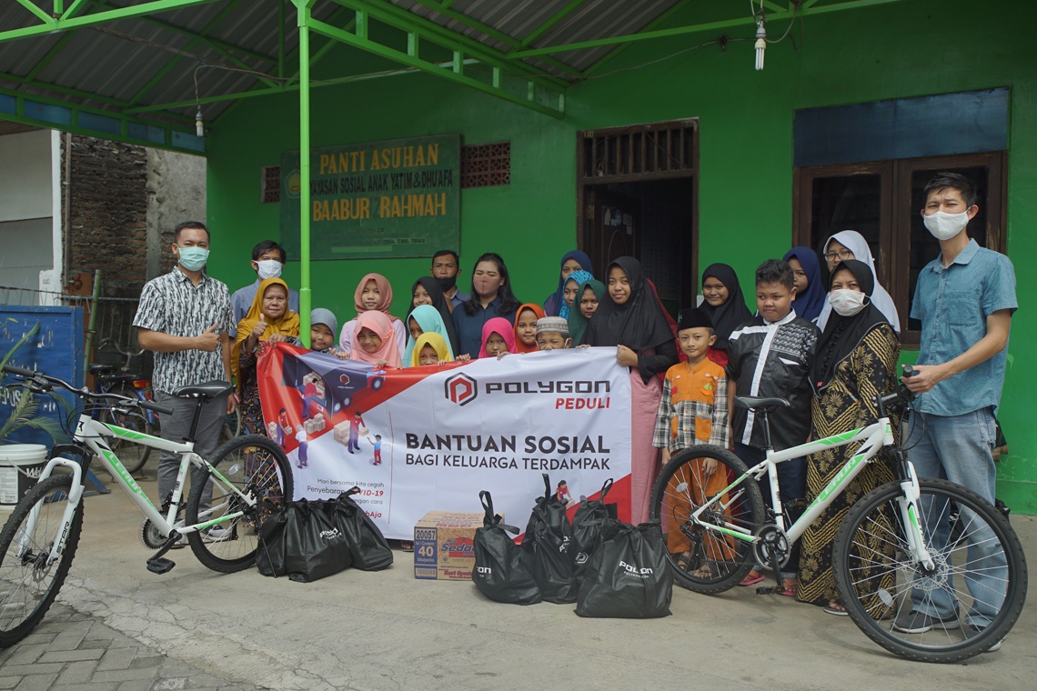 polygon peduli lawan covid-19 melalui aksi kasih ke 19 panti asuhan 1