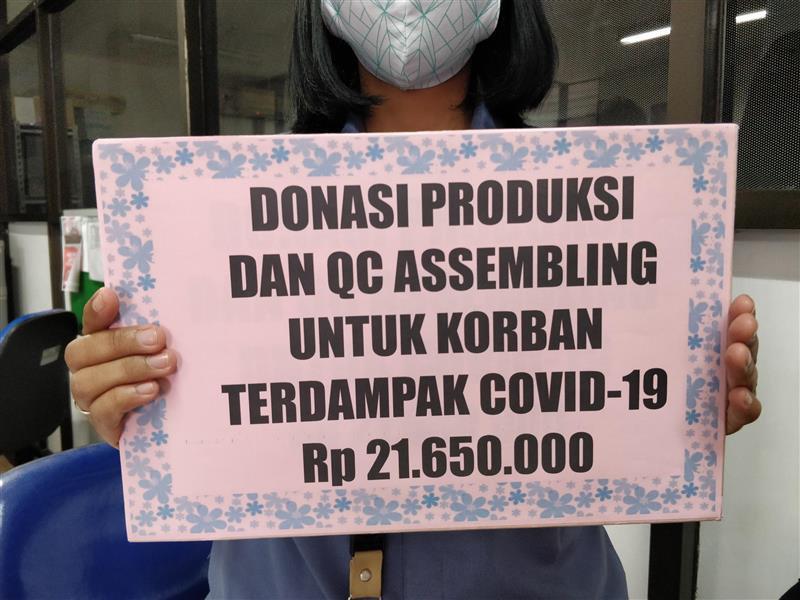 karyawan divisi produksi polygon group bersatu perangi covid-19 9