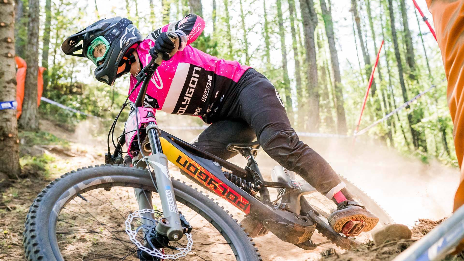 polygon ur: at les orres dh french cup with international field 1